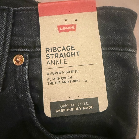 Levi's Denim - Levi's Women's Straight Leg Jeans in Charcoal